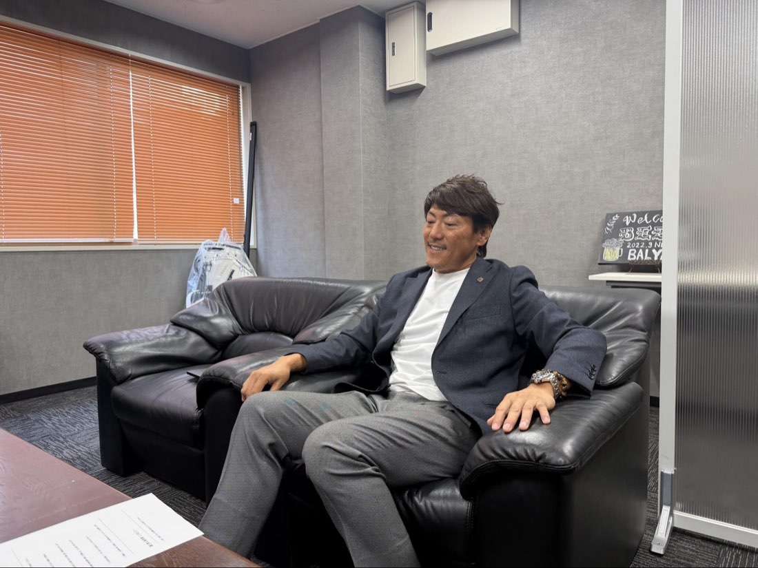辻井社長 インタビューカット